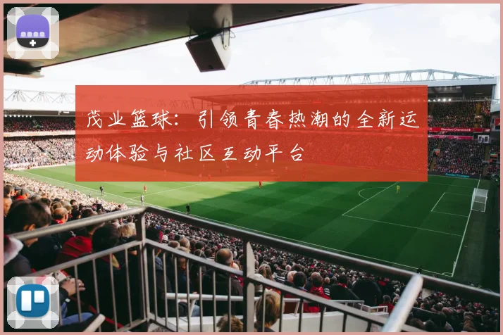 茂业篮球：引领青春热潮的全新运动体验与社区互动平台